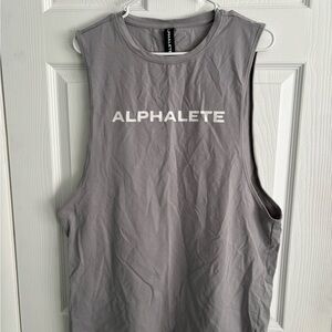 Alphalete Charcoal Sleeveless Top